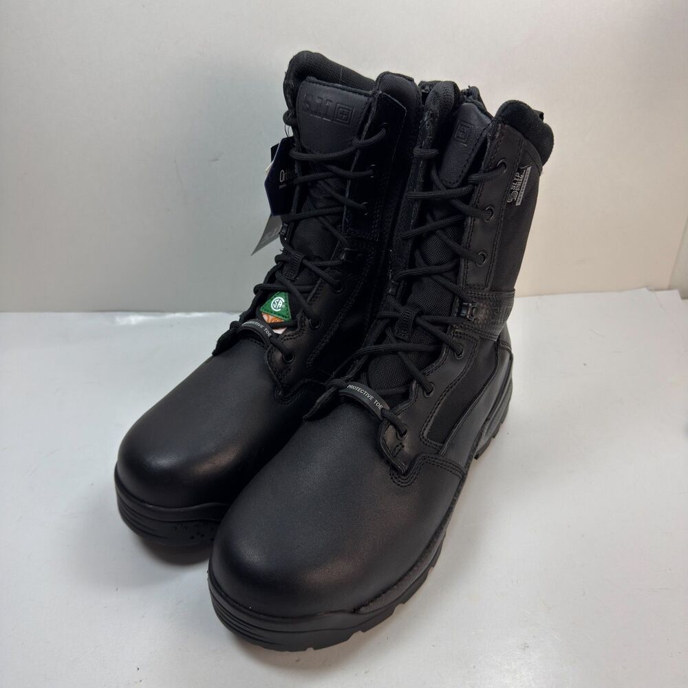 5.11 Tactical Boots Men's 9.5 M ATAC 2.0 8" Shield Military Protective Footwear